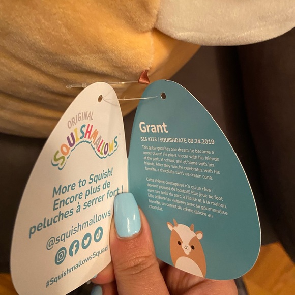 Brand new 16” Grant the goat Squishmallow - Picture 4 of 4